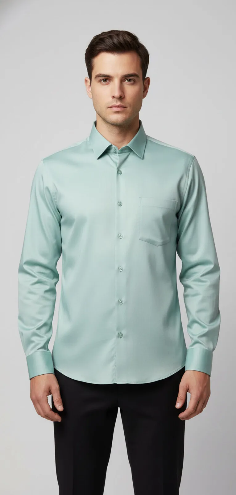MITTY Seafoam Green Casual shirt
